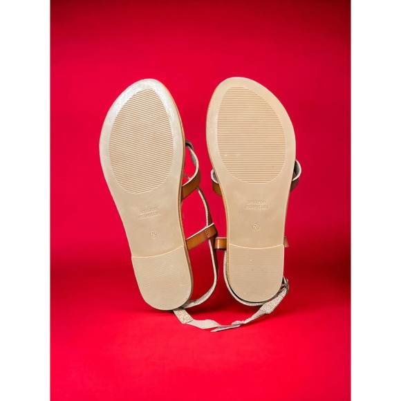 Amazon Essentials Women's Casual Strappy Sandal 7.5 - Picture 6 of 6